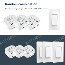 1 controller + 1 self-generating switch