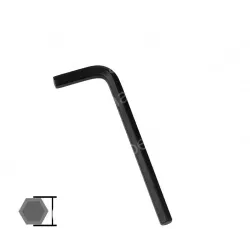 Blackened 2mm 50pcs flat head