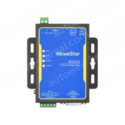 1 Port RS232 + 1 Port RS485/422 Serial to 100M Ethernet Server