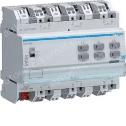Binary input 6 fold, universal, modular, KNX