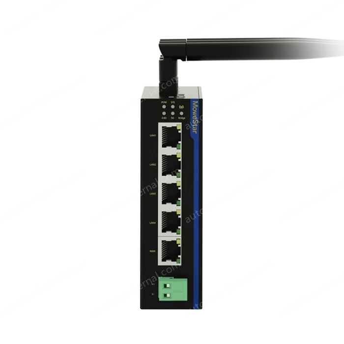 5 Ports Din-Rail Industrial WIFI dual band Wireless Router