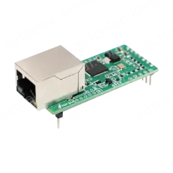 Low-cost serial-to-Ethernet module