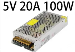 DC switching power supply, LED light strip light box monitoring special transformer 5V 20A 100W