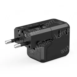 20W PD charger ac outlet travel adapter