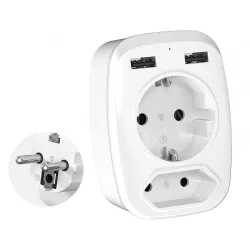 DE FR european USB outlet wall socket