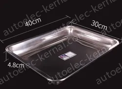 Lab trays Stainless steel (medium deep)