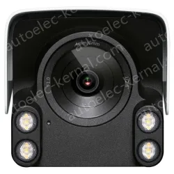 H.265+ 4 million PoE dark night full color IP camera