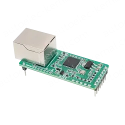 Low-cost serial-to-Ethernet module