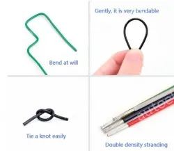 Teflon Wire Cable 10AWG Black 37 cores