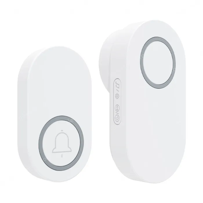 New home self generating wireless doorbell, battery free, waterproof, long-distance wall penetrable, 60 ringtones, remote control doorbell
