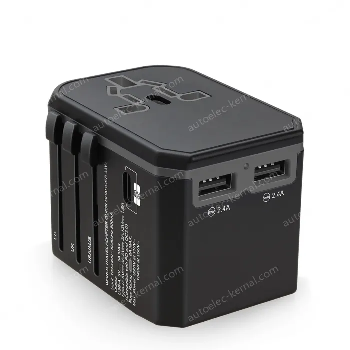 Hot sale PD travel adapter KRUSB-WLG3302B