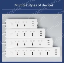 Single 4-plug USB 1.8m