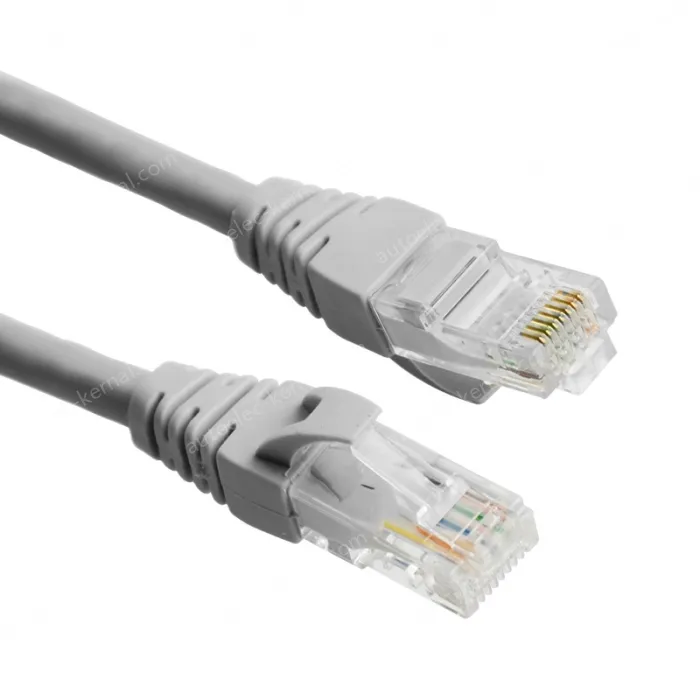 CAT5e network cable computer broadband router 8-core twisted pair network cable 5m Offwhite Aluminum-magnesium wire