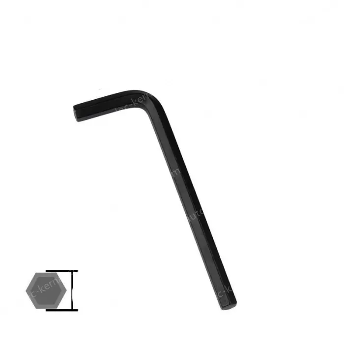 Blackened 4mm 50pcs flat head