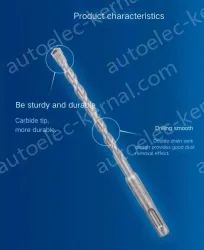 Four-pit 1 series drill bit set (5pcs)