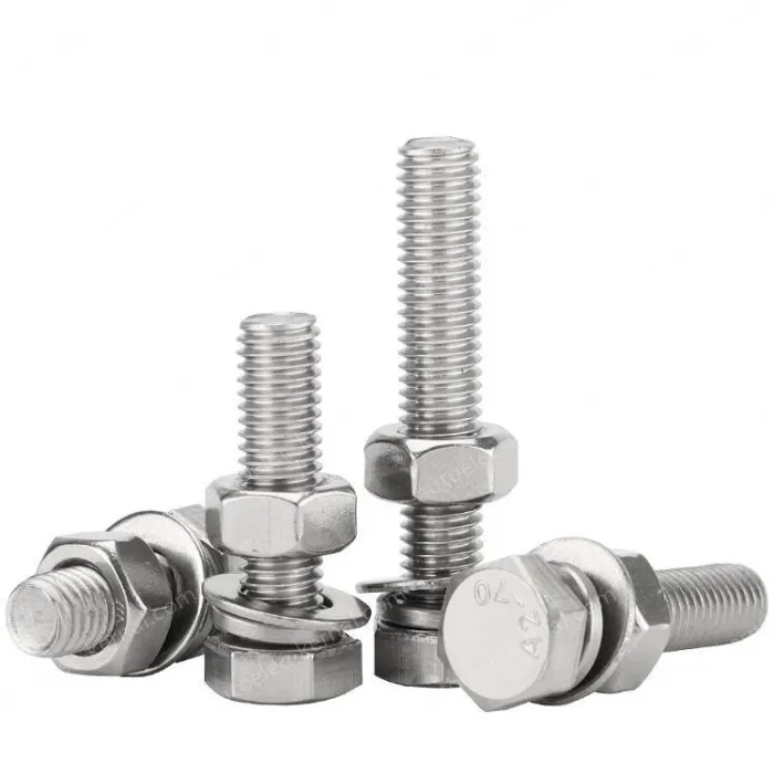 Hexagon socket and nuts set M4x18