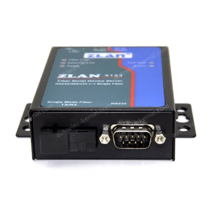 Serial server type optical fiber to serial port