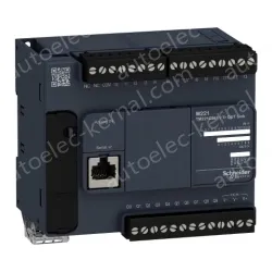 TM221C24U Logic controller, Modicon M221, 24io tr.npn