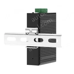 1 Port Gigabit SFP + 4 Ports Gigabit PoE RJ45 Din-Rail Unmanaged Industrial PoE Switch