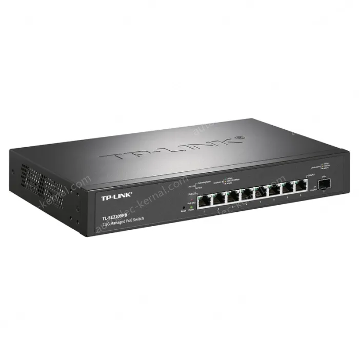 8 port 2.5G cloud-managed PoE switches