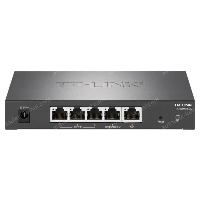 1WAN+1WAN/LAN+3LAN 2.5G PoE· AC all-in-one router TL-R5005PE-AC