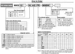 Air Slide Table MXS SeriesMXS6-40