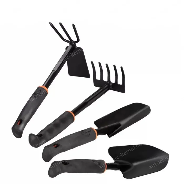 Soil shovel + hole shovel + five-tooth rake + dual-purpose nail rake hoe