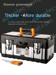 Flagship 20-inch stainless steel tool box