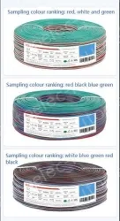 LED light connecting cable 26AWG*4 and (7/0.12TS)