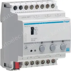 Dimmer 3 outputs KNX, 1/10V