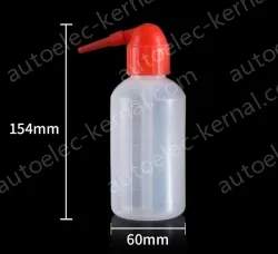 Plastic washing bottles 250ml (Red Head)