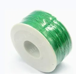 Single core copper conductor green