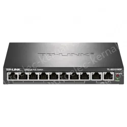 10 port Full Gigabit Ethernet PoE switch/8GE (PoE) + 2GE