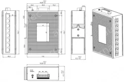 Unmanaged 8-port Industrial Ethernet POE Switch