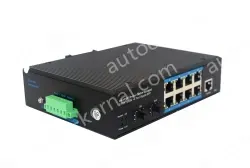 8-port 10/100/1000BASE-TX+2G SFP Managed Industrial Switch