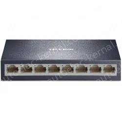 8-port 100 Gigabit Ethernet switch with 8 x 10/100M adaptive RJ45 ports