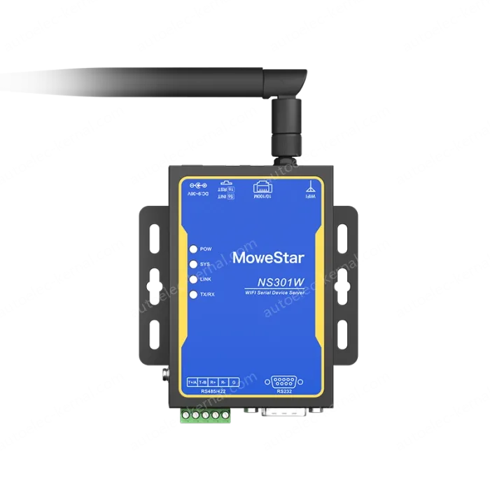 1 Port RS232/485/422 Serial to Wi-Fi/Ethernet Server