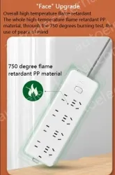 Australia Split Switch 3Plugs Full length 3m