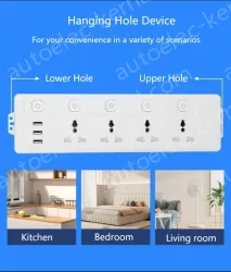 Single 4-plug USB 1.8m