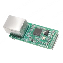 Low-cost serial-to-Ethernet module