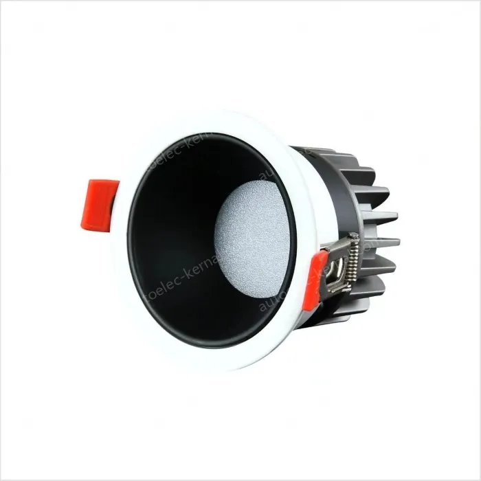 Downlight model: 18W black cup with 75mm opening 5000K Preh chip + isolated driver