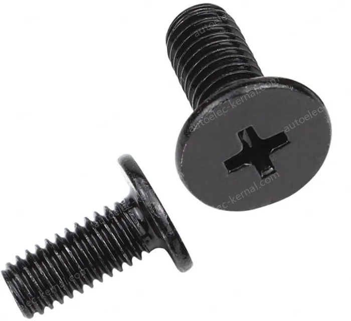 Carbon steel thin head screws M6*14*12