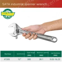 Industrial grade 12 inches with an opening volume of 38.1mm-47205