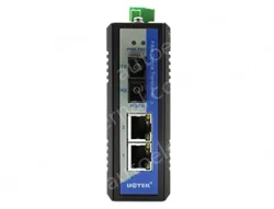 UOTEK 2 Base-T Ethernet ports,1 Base- X optical port network fiber transceiver