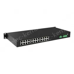 [100 Gigabit 24 Port]] managed industrial switch