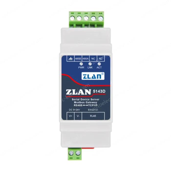 Rail-type serial server