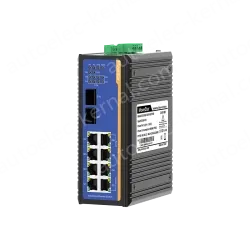 10 Ports Full Gigabit Layer 2 Managed DIN RAIL Industrial Ethernet PoE Switch