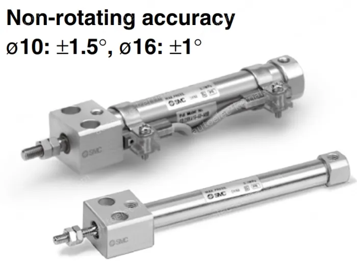 Direct Mount, Non-rotating Rod Type Double Acting, Single Rod CJ2RK Series ø10, ø16