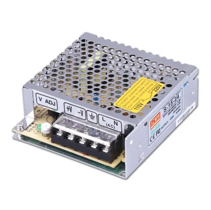AC to DC regulated industrial monitoring switching power supply S-145-24