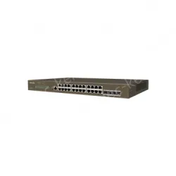Layer-3 managed PoE switch